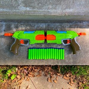 Was💲15! Set of (2) X Shot Rapid Fire 6 shot dart blasters